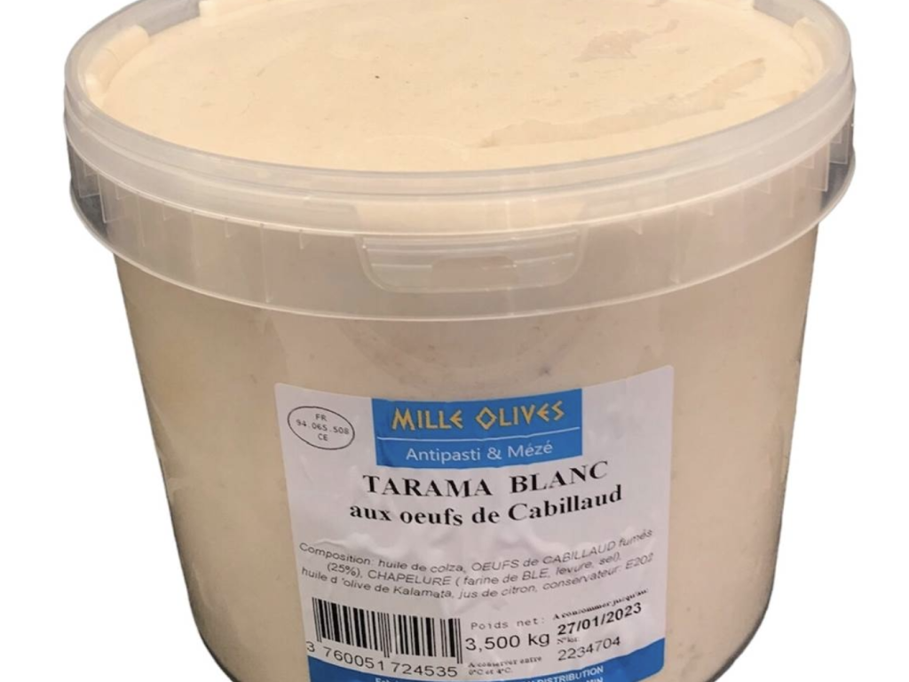 Tarama Blanc aux Oeufs de Cabillaud | rungismarket.com