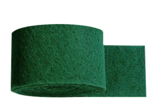 green abrasive roller 3mx14cm