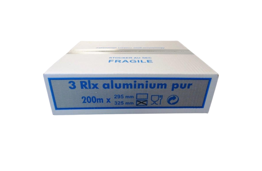 Aluminium roll 33 cmx200 meters