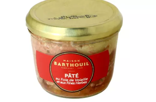 Chicken liver paté with fine herbs