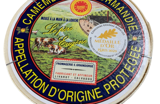 Camembert cheese from Normandy