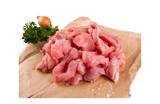 Sliced veal